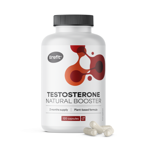 Testosterone – Natural Booster, 120 Kapseln